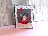 Find It Trading Yvonne Creations 3D Push Out Sheet - Gnome Tea, Gnome For Christmas