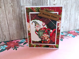 Find It Trading Yvonne Creations 3D Push Out Sheet - Gnome Tea, Gnome For Christmas