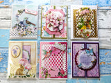 Spring themed and fun-fold Greeting Cards Value Pack (6)