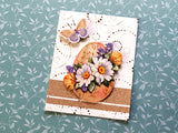 Easy 3D Die-Cut Topper - Flowers with Easter Eggs