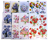 Die Cut Decoupage Bundle (Pack Of 6) Pretty Flowers
