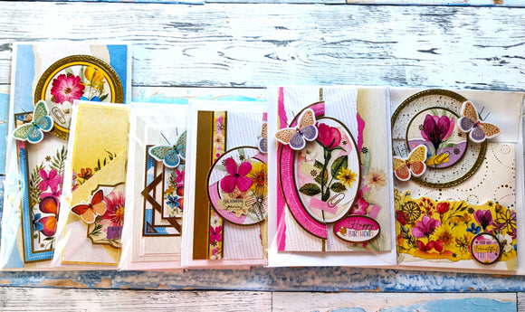 Greeting Cards Value Pack - Pressed Meadow Flowers