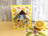 Find It Trading Yvonne Creations 3D Punchout Sheet - Lemon Bird, Lemon Breeze