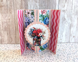 Find It Trading Berries Beauties Push Out Sheet - Vase, Frosted Florals