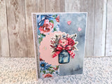 Find It Trading Berries Beauties Push Out Sheet - Vase, Frosted Florals