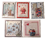 Winter & Valentine's Day Themed Greeting Cards Value Pack