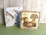 Craft Consortium 3D Decoupage 8"X8" Pad 18/Pkg - Amongst The Hedgerow