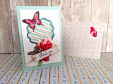 Find It Trading Berries Beauties Push Out Sheet - Floral Elegance/Magnolia Dreams