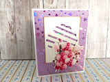 Find It Trading Berries Beauties Push Out Sheet - Floral Elegance/Orchid Grace