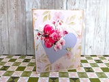 Find It Trading Berries Beauties Push Out Sheet - Floral Elegance/Orchid Grace