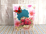 Find It Trading Berries Beauties Push Out Sheet - Floral Elegance/Romantic Roses