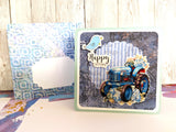 Find It Trading Berries Beauties Push Out Sheet - Transport, Blue Meadow
