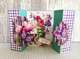 Easy 3D Die-Cut Topper - Butterflies on Branches