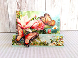 Easy 3D Die-Cut Topper - Butterflies on Branches