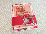 Find It Trading Berries Beauties Paper & Die-Cut Bundle with Shaker Pocket - Sweet Strawberries
