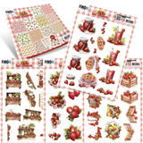 Find It Trading Berries Beauties Paper & Die-Cut Bundle - Sweet Strawberries