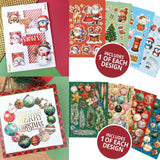 Delightful Christmas Die-Cuts Variety Pack - 8 sheets A5