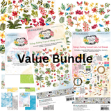 49 And Market Cardstock & Die-Cut Combo Pack - Vintage Artistry Sunburst