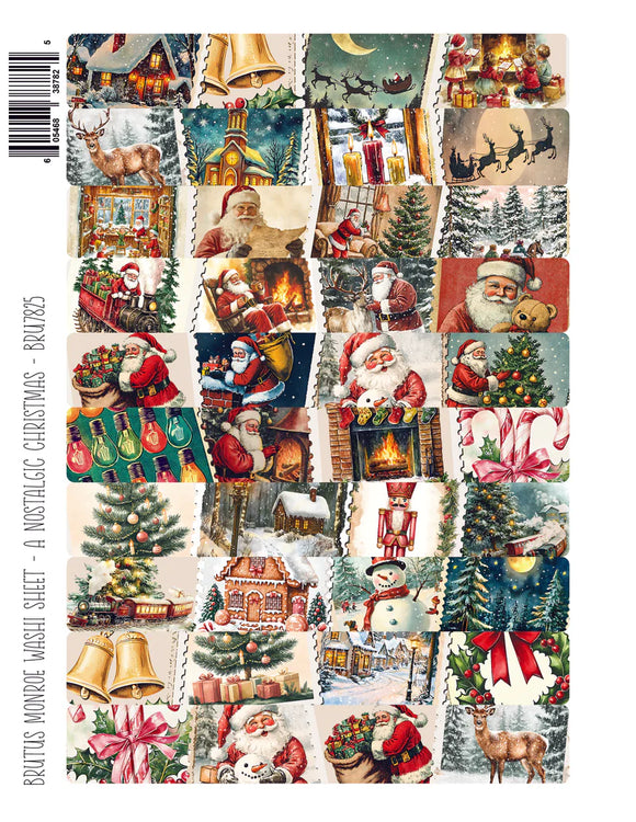 A Nostalgic Christmas | Washi Sheet