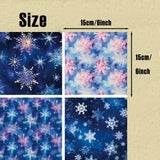 Frozen Winter Snowflake Single-Sided Paper Pack 6"X6" 24/Pkg