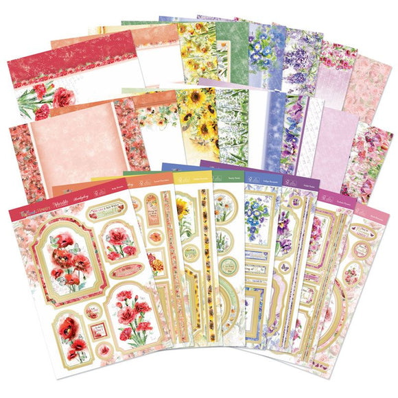 Hunkydory - A Rainbow of Flowers Luxury Topper Collection