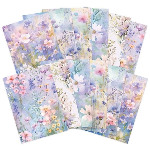 Adorable Scorable Designer A4 Card Packs - Wildflowers