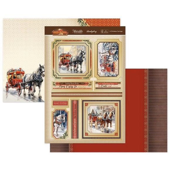 Hunkydory Luxury Topper Set - A Christmas Carriage