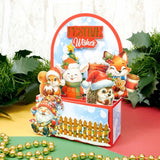 Delightful Christmas Die-Cuts Variety Pack - 8 sheets A5
