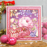 Duo Design Paper Pack -  Festive Flowers & Seasonal Sparkle