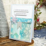 Duo Design Paper Pack - Stunning Snowflakes & Soft Snowfall