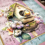 Hunkydory Amongst the Flowers - Garden Visitors Decoupage Topper Sheet