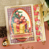 Hunkydory Festive Fancy-Edge Card Blanks & Envelopes (8)