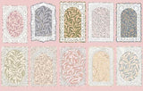 40 Printed Lace Paper Doilies variety pack
