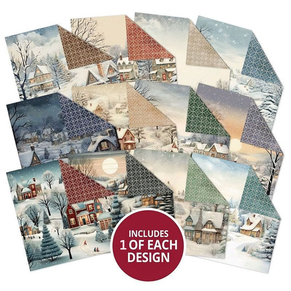 Duo Design Paper Pack - Winter Wonderland & Fancy Flakes