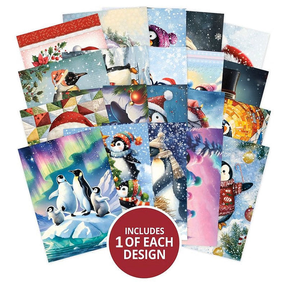 Hunkydory Christmas Image Pack - Festive Penguins
