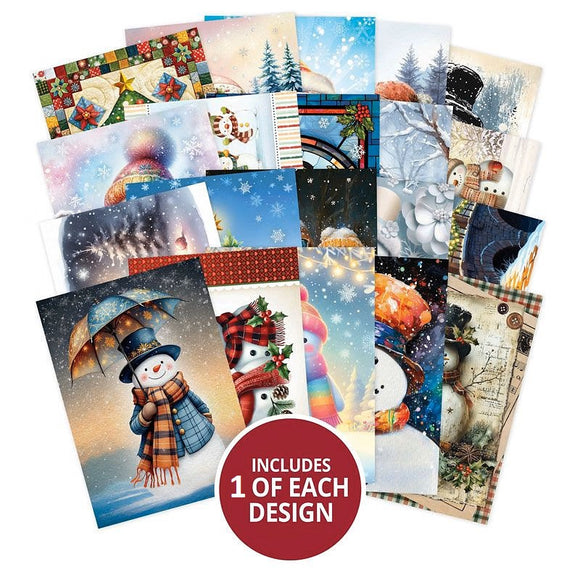 Hunkydory Christmas Image Pack - Lovable Snowmen