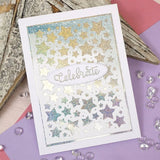 Hunkydory Mirri Card - Rainbow Sparkles