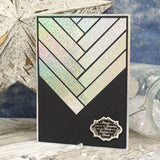 Hunkydory Mirri Card - Rainbow Sparkles