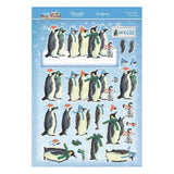 A Very Merry Christmas Deco-Large Set - Penguin Parade