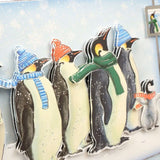 A Very Merry Christmas Deco-Large Set - Penguin Parade