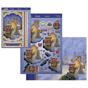 A Very Merry Christmas Deco-Large Set - Winter Blessings