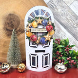 Hunkydory Fancy Front Door DL Card Blanks & Foiled Wreaths Bundle