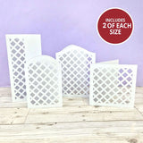 Hunkydory Trellis Card Blanks & Envelopes - 4 sizes