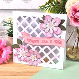 Hunkydory Trellis Card Blanks & Envelopes - 4 sizes