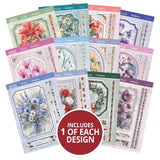 Hunkydory Frosted Florals A5 Die-Cut Pack