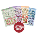 Hunkydory Fancy Front Door DL Card Blanks & Foiled Wreaths Bundle