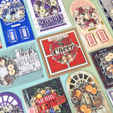 Hunkydory Fancy Front Door DL Card Blanks & Foiled Wreaths Bundle