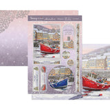 Hunkydory Snowy Season A4 Topper Set - Festive Harbour