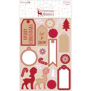 Dovecraft Christmas Basics Stickers