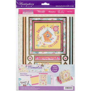 Hunkydory Moments & Milestones A4 Topper Set - New Home